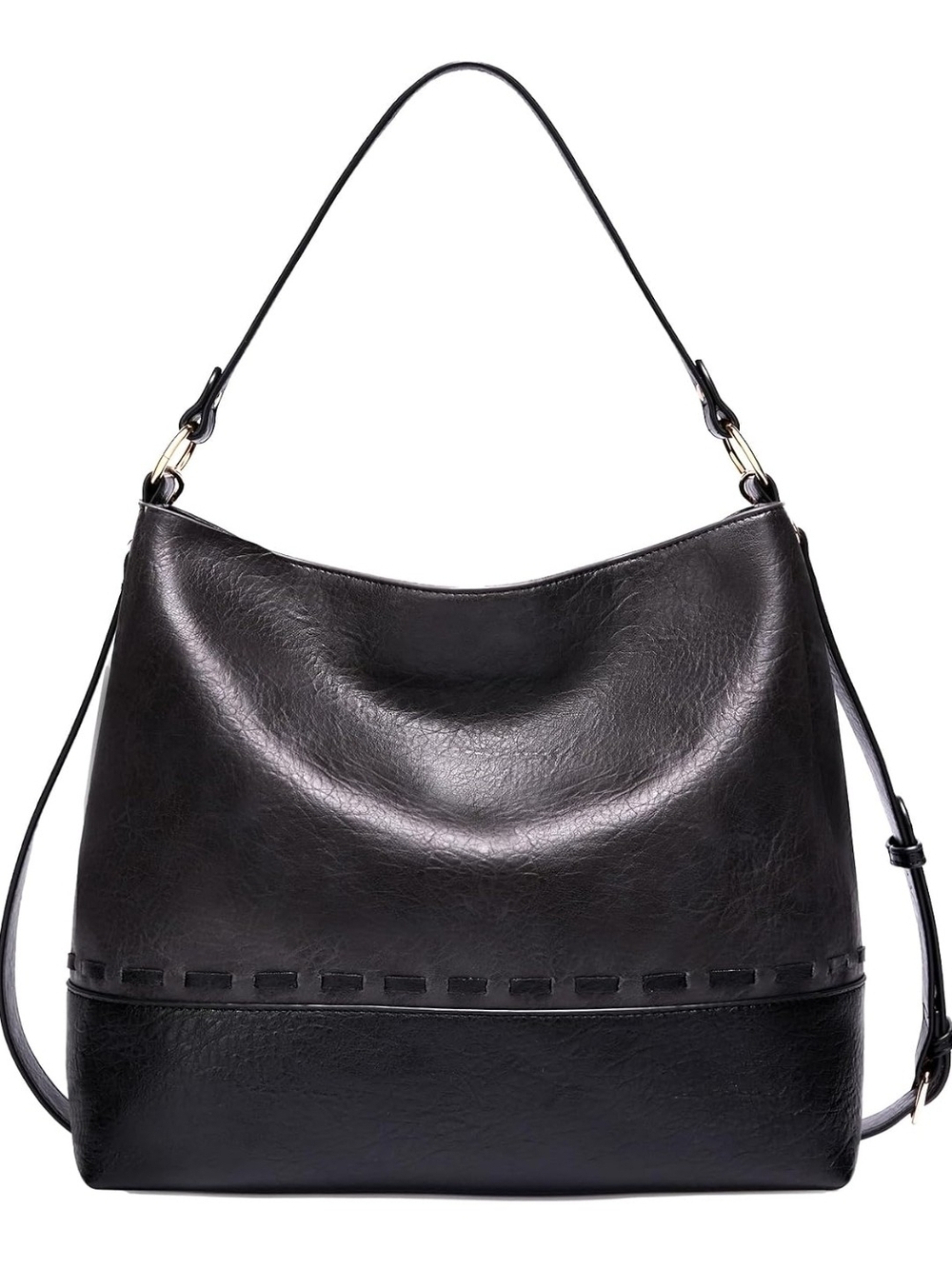 Classic Black Hobo Bag - Women